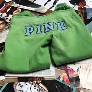 Pink knee length sweats!